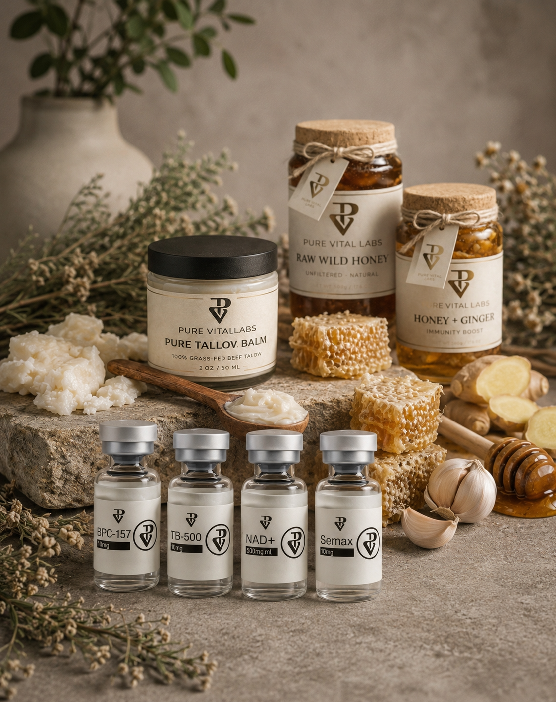 pure ingredientes